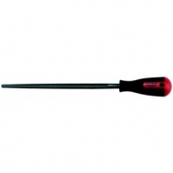 Lima tipo redonda, corte a 2º com punho de dois materiais
Comprimento 250 mm - 10''